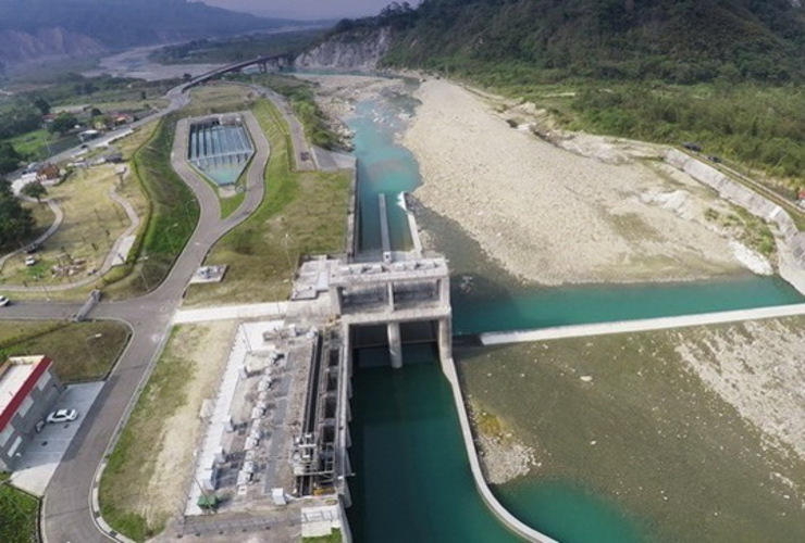 湖山水庫計畫橋頭攔河堰及附屬工程
